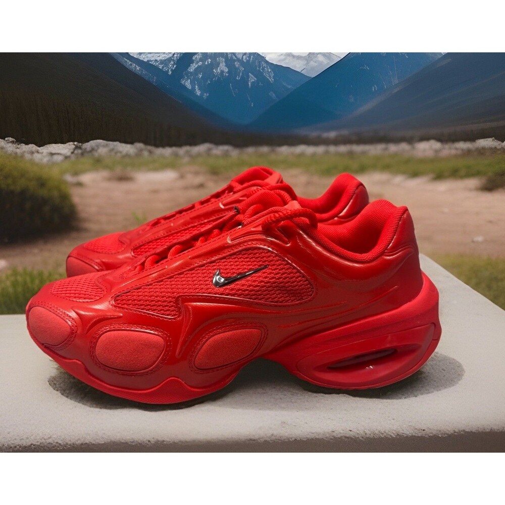 Nike Women Air Max Muse Habanero Red Hot Size 7.5 Sneakers Shoes FV1920-601 New